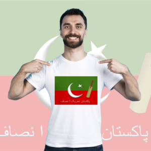 PTI Flag Printed Graphic T-Shirt-E27