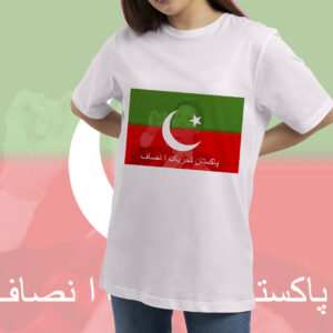 PTI Flag Printed Graphic T-Shirt-E24