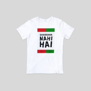 Ghabrana Nahi Hai Printed Graphic T-Shirt-E37