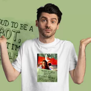 PTI Lovers Printed Graphic T-Shirt-E12