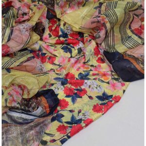 Broshia lawn shirt and Monark dupatta-BM14