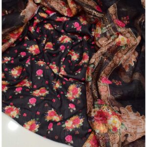 Broshia lawn shirt and Monark dupatta-BM17